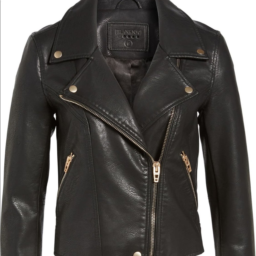 Blanc NYC life changer moto jacket